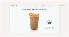 Desktop Screenshot of antispam.anric.com.au